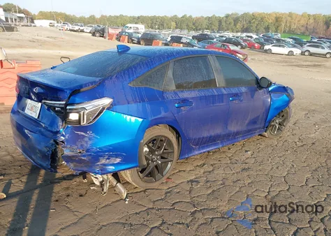 2024 Honda Civic Sport из США, поврежденный, VIN 2HGFE2F50RH572688